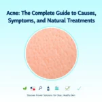 Acne :The Complete Guide to Causes, Symptoms, and Natural Treatments
