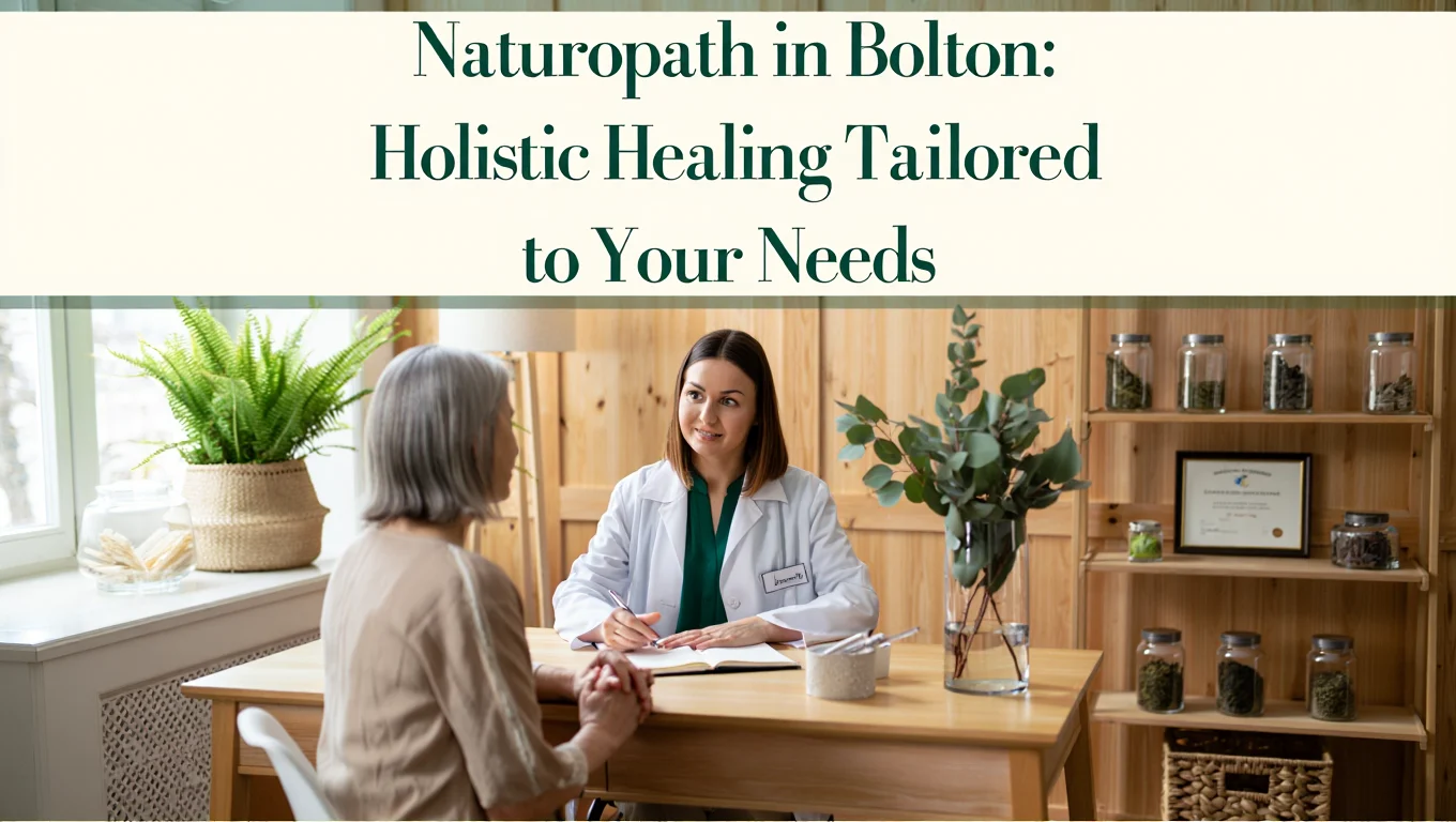 Naturopath in Bolton Holistic Healing Tailored to Your Needs